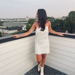 TCEC Sleeveless White Dress